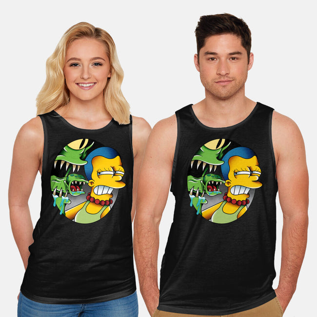 Bad Breath-Unisex-Basic-Tank-Gooney Toons