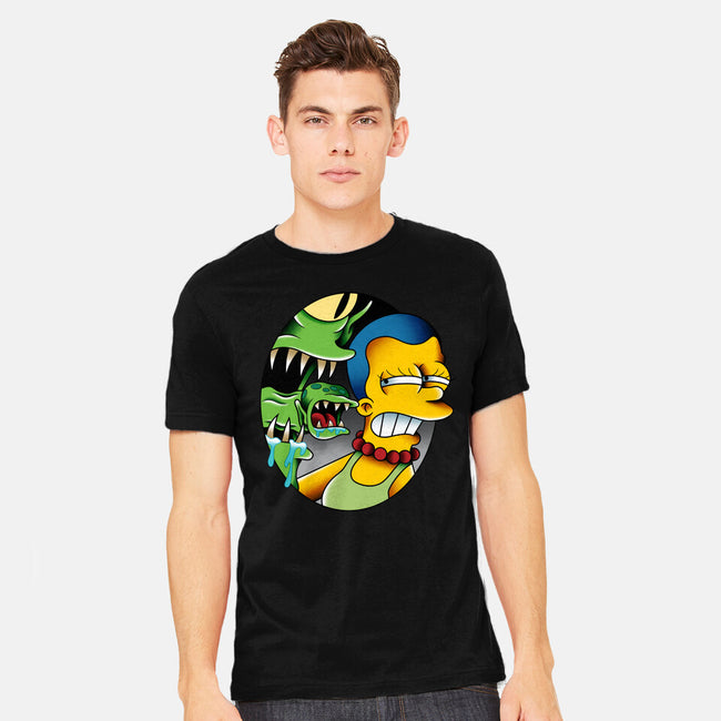 Bad Breath-Mens-Heavyweight-Tee-Gooney Toons