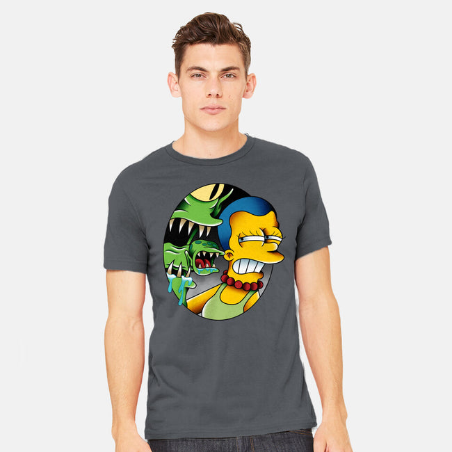 Bad Breath-Mens-Heavyweight-Tee-Gooney Toons