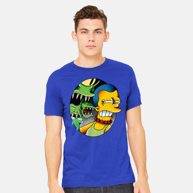 Bad Breath-Mens-Heavyweight-Tee-Gooney Toons