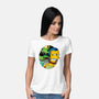 Bad Breath-Womens-Basic-Tee-Gooney Toons