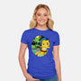 Bad Breath-Womens-Fitted-Tee-Gooney Toons