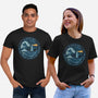 Calm Sea-Unisex-Basic-Tee-tobefonseca