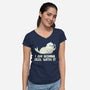 I Am Gonna Seal With It-Womens-V-Neck-Tee-tobefonseca