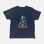 We Are All Mad Here Van Gogh-Baby-Basic-Tee-tobefonseca