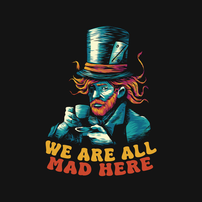 We Are All Mad Here Van Gogh-Unisex-Zip-Up-Sweatshirt-tobefonseca