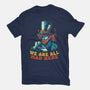 We Are All Mad Here Van Gogh-Mens-Heavyweight-Tee-tobefonseca