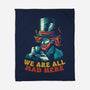 We Are All Mad Here Van Gogh-None-Fleece-Blanket-tobefonseca