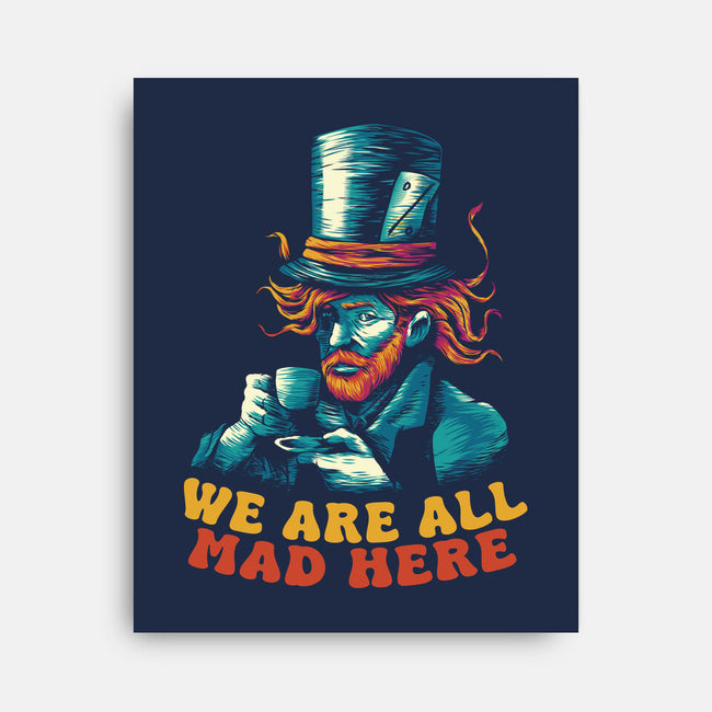 We Are All Mad Here Van Gogh-None-Stretched-Canvas-tobefonseca