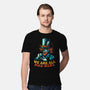 We Are All Mad Here Van Gogh-Mens-Premium-Tee-tobefonseca