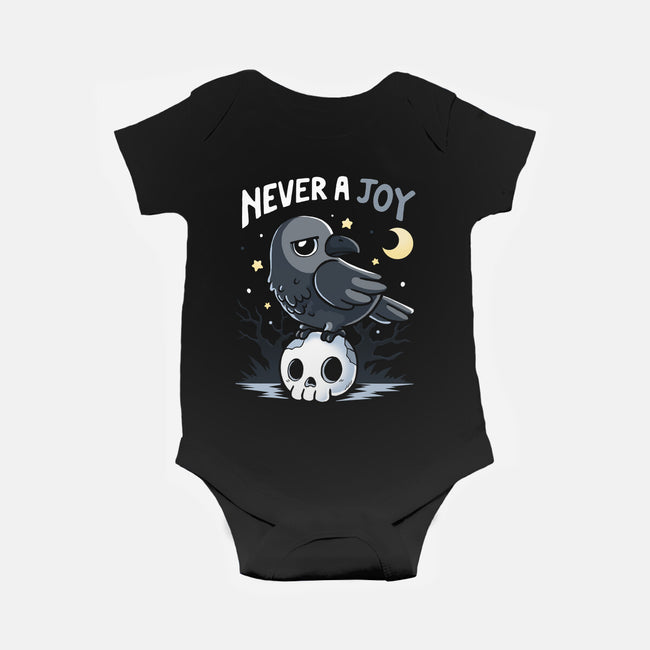 Never A Joy-Baby-Basic-Onesie-Vallina84