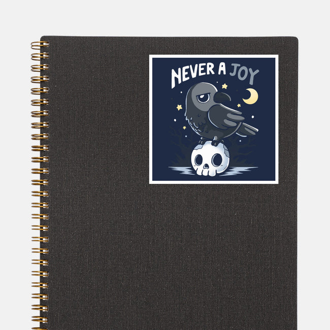 Never A Joy-None-Glossy-Sticker-Vallina84