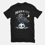 Never A Joy-Womens-Fitted-Tee-Vallina84