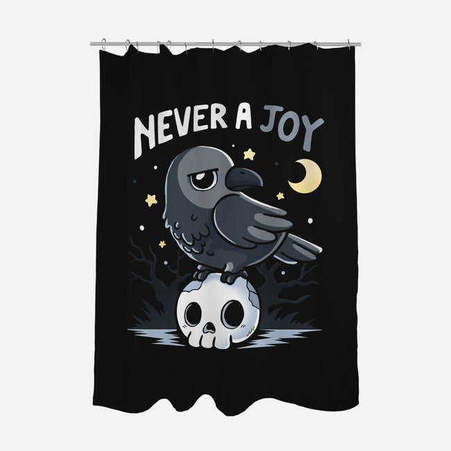 Never A Joy-None-Polyester-Shower Curtain-Vallina84