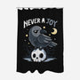 Never A Joy-None-Polyester-Shower Curtain-Vallina84