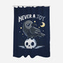 Never A Joy-None-Polyester-Shower Curtain-Vallina84
