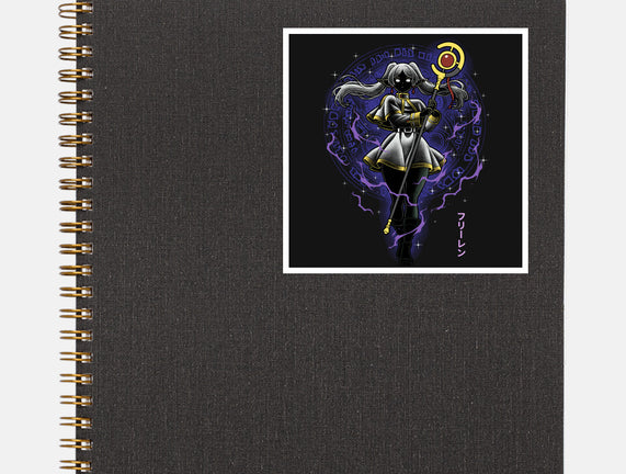 The Eternal Mage Shadow Line-Art