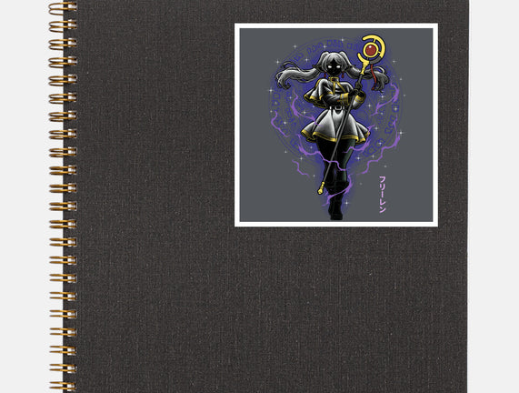 The Eternal Mage Shadow Line-Art