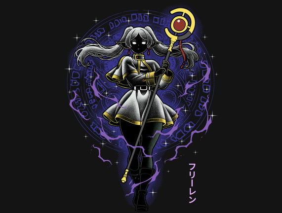 The Eternal Mage Shadow Line-Art