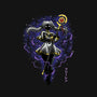 The Eternal Mage Shadow Line-Art-Mens-Long Sleeved-Tee-Astrobot Invention
