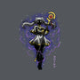 The Eternal Mage Shadow Line-Art-Mens-Long Sleeved-Tee-Astrobot Invention