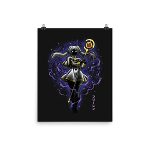 The Eternal Mage Shadow Line-Art