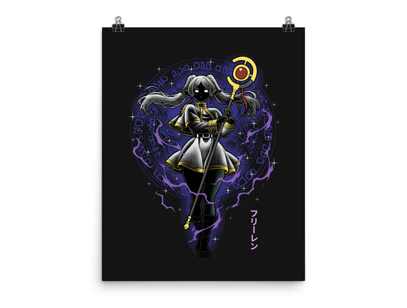 The Eternal Mage Shadow Line-Art