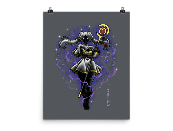 The Eternal Mage Shadow Line-Art