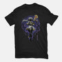 The Eternal Mage Shadow Line-Art-Youth-Basic-Tee-Astrobot Invention