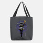 The Eternal Mage Shadow Line-Art-None-Basic Tote-Bag-Astrobot Invention