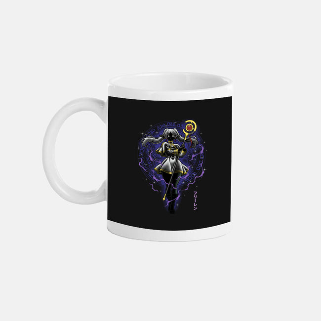 The Eternal Mage Shadow Line-Art-None-Mug-Drinkware-Astrobot Invention
