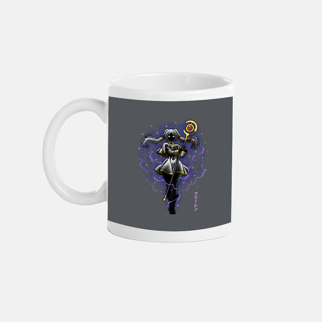 The Eternal Mage Shadow Line-Art-None-Mug-Drinkware-Astrobot Invention