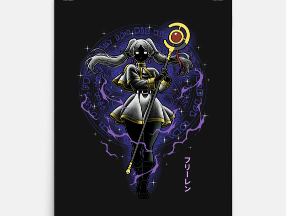 The Eternal Mage Shadow Line-Art