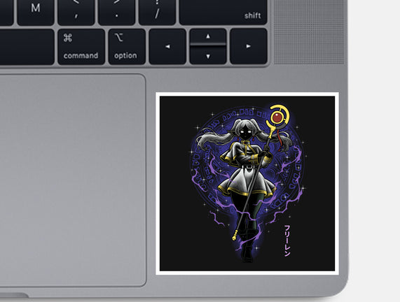 The Eternal Mage Shadow Line-Art