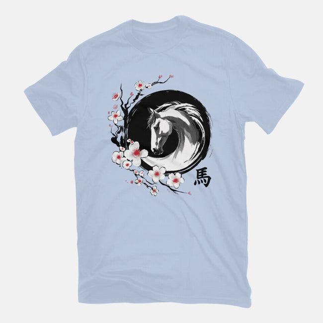 Year Of The Horse-Womens-Fitted-Tee-DrMonekers