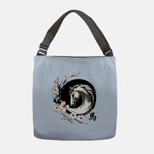 Year Of The Horse-None-Adjustable Tote-Bag-DrMonekers