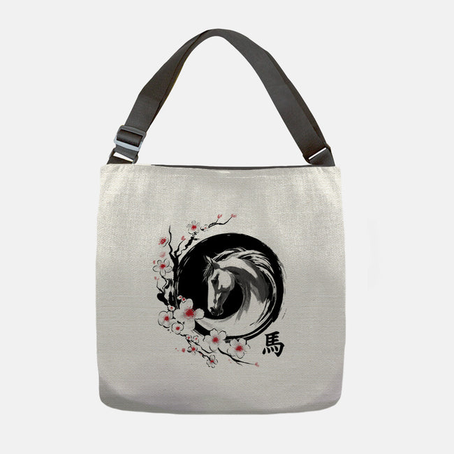 Year Of The Horse-None-Adjustable Tote-Bag-DrMonekers