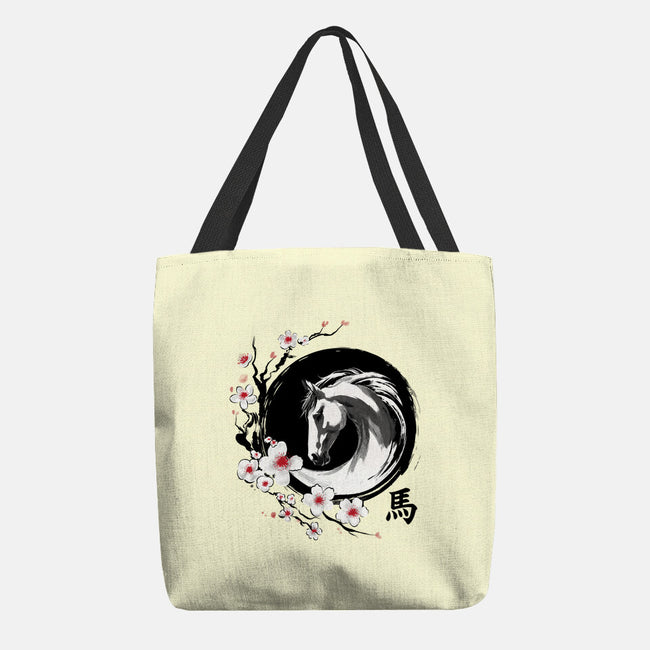 Year Of The Horse-None-Basic Tote-Bag-DrMonekers