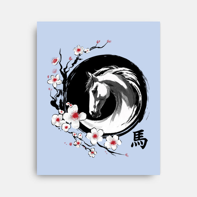 Year Of The Horse-None-Stretched-Canvas-DrMonekers