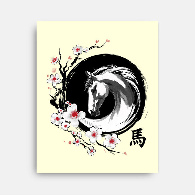 Year Of The Horse-None-Stretched-Canvas-DrMonekers