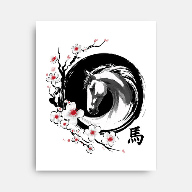 Year Of The Horse-None-Stretched-Canvas-DrMonekers