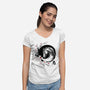 Year Of The Horse-Womens-V-Neck-Tee-DrMonekers