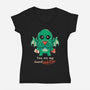 You Are My Sacrifice Valentine-Womens-V-Neck-Tee-eduely