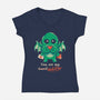 You Are My Sacrifice Valentine-Womens-V-Neck-Tee-eduely