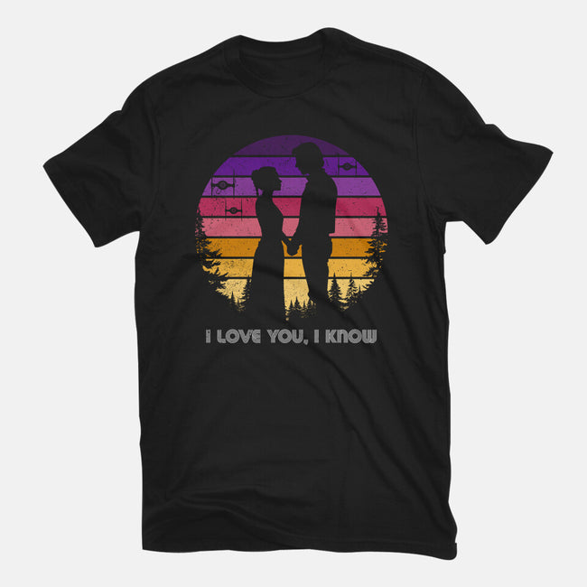 I Know That I Love You-Womens-Fitted-Tee-DrMonekers