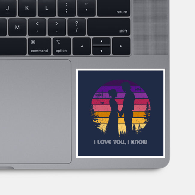 I Know That I Love You-None-Glossy-Sticker-DrMonekers