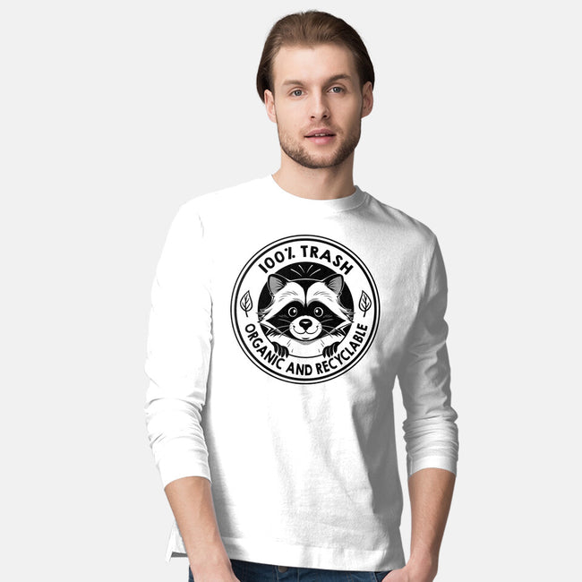 Organic And Recyclable-Mens-Long Sleeved-Tee-tobefonseca