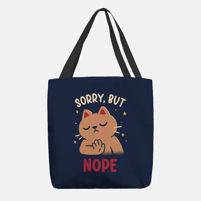 Sorry But Nope-None-Basic Tote-Bag-rarpoint