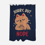 Sorry But Nope-None-Polyester-Shower Curtain-rarpoint