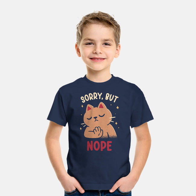 Sorry But Nope-Youth-Basic-Tee-rarpoint